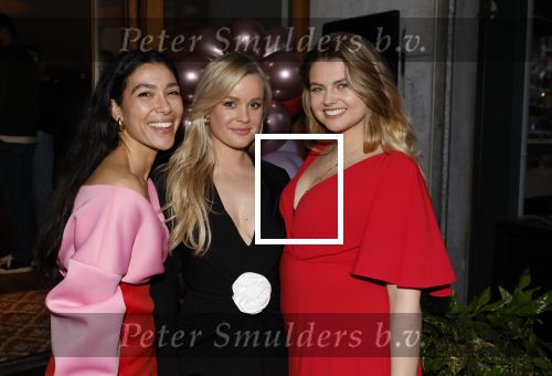 Amsterdam 22 maart 2024
Opening restaurant Poppy\'s van Moise Trustfull  Britt Scholte en Carola Kirschbaum .