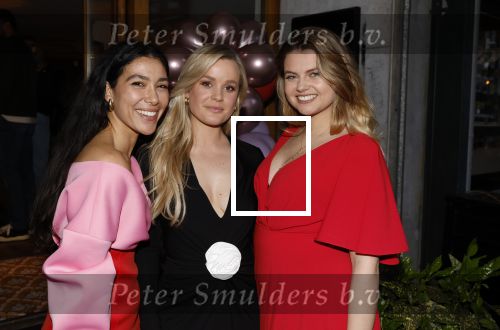 Amsterdam 22 maart 2024
Opening restaurant Poppy\'s van Moise Trustfull  Britt Scholte en Carola Kirschbaum .