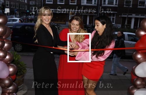 Amsterdam 22 maart 2024
Opening restaurant Poppy\'s van Moise Trustfull  Britt Scholte en Carola Kirschbaum .