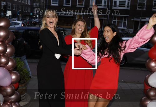 Amsterdam 22 maart 2024
Opening restaurant Poppy\'s van Moise Trustfull  Britt Scholte en Carola Kirschbaum .