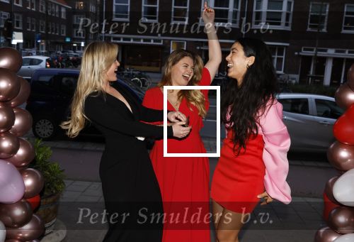 Amsterdam 22 maart 2024
Opening restaurant Poppy\'s van Moise Trustfull  Britt Scholte en Carola Kirschbaum .