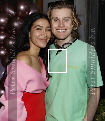 Amsterdam 22 maart 2024
Opening restaurant Poppy\'s van Moise Trustfull  Britt Scholte en Carola Kirschbaum . Moise Trustfull en Kaj v d Voort