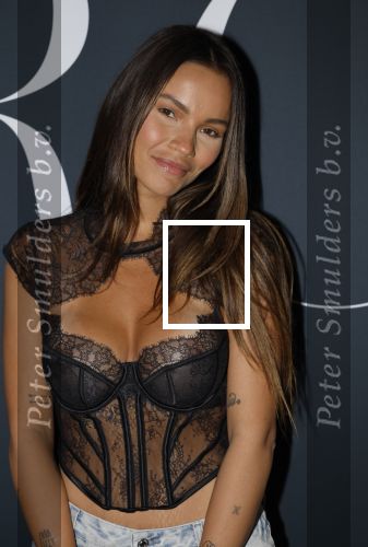 Amsterdam 5 maart 2024
Modeshow Hunkemoller in de westergasfabriek . Oa Loiza lamers loopt mee. Monica Geuze kwam met Robbert Rodenburg