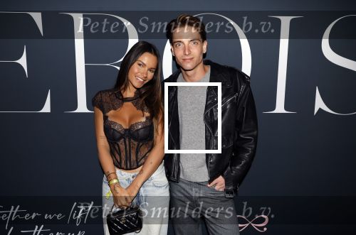 Amsterdam 5 maart 2024
Modeshow Hunkemoller in de westergasfabriek . Oa Loiza lamers loopt mee. Monica Geuze kwam met Robbert Rodenburg