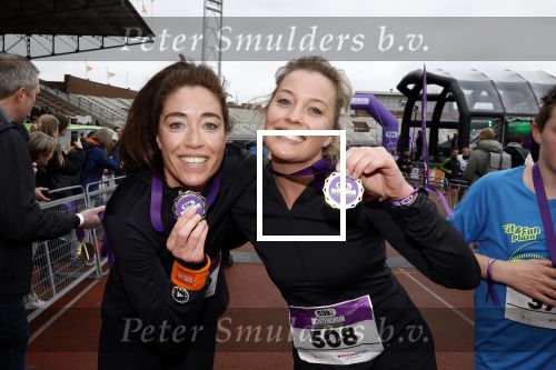 Amsterdam 16 maart 2024
Radio 538 run tbv het Prinses Maxima Centrum in het Olympisch stadion. Oa aanwezig 
Naomi v As en Marielle Smit