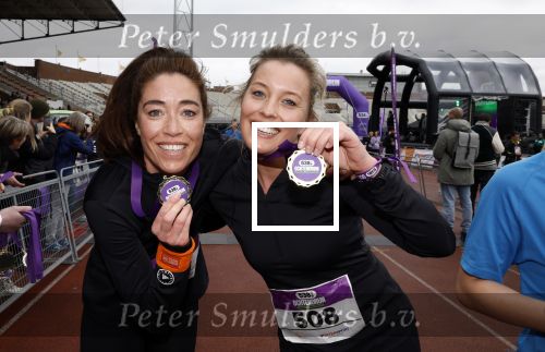 Amsterdam 16 maart 2024
Radio 538 run tbv het Prinses Maxima Centrum in het Olympisch stadion. Oa aanwezig 
Naomi v As en Marielle Smit