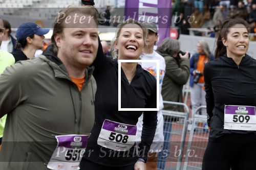 Amsterdam 16 maart 2024
Radio 538 run tbv het Prinses Maxima Centrum in het Olympisch stadion. Oa aanwezig 
Naomi v As en Marielle Smit