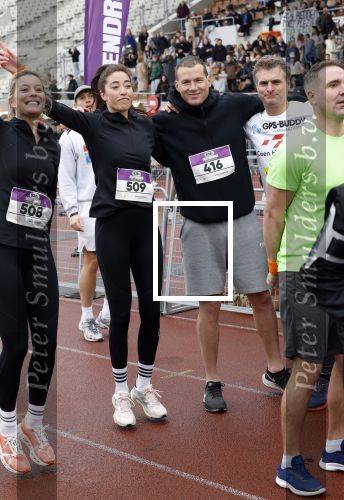 Amsterdam 16 maart 2024
Radio 538 run tbv het Prinses Maxima Centrum in het Olympisch stadion. Oa aanwezig 
Naomi v As en Marielle Smit