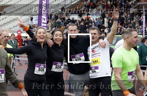 Amsterdam 16 maart 2024
Radio 538 run tbv het Prinses Maxima Centrum in het Olympisch stadion. Oa aanwezig 
Naomi v As en Marielle Smit