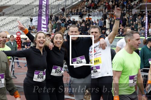 Amsterdam 16 maart 2024
Radio 538 run tbv het Prinses Maxima Centrum in het Olympisch stadion. Oa aanwezig 
Naomi v As en Marielle Smit
