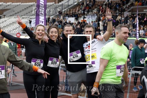Amsterdam 16 maart 2024
Radio 538 run tbv het Prinses Maxima Centrum in het Olympisch stadion. Oa aanwezig 
Naomi v As en Marielle Smit