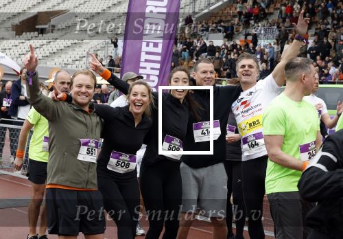 Amsterdam 16 maart 2024
Radio 538 run tbv het Prinses Maxima Centrum in het Olympisch stadion. Oa aanwezig 
Naomi v As en Marielle Smit