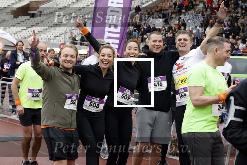 Amsterdam 16 maart 2024
Radio 538 run tbv het Prinses Maxima Centrum in het Olympisch stadion. Oa aanwezig 
Naomi v As en Marielle Smit