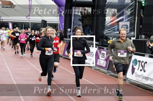 Amsterdam 16 maart 2024
Radio 538 run tbv het Prinses Maxima Centrum in het Olympisch stadion. Oa aanwezig 
Naomi v As en Marielle Smit