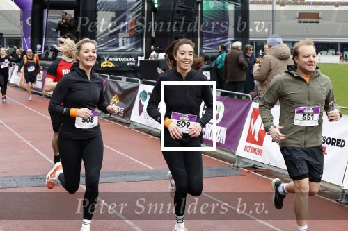 Amsterdam 16 maart 2024
Radio 538 run tbv het Prinses Maxima Centrum in het Olympisch stadion. Oa aanwezig 
Naomi v As en Marielle Smit
