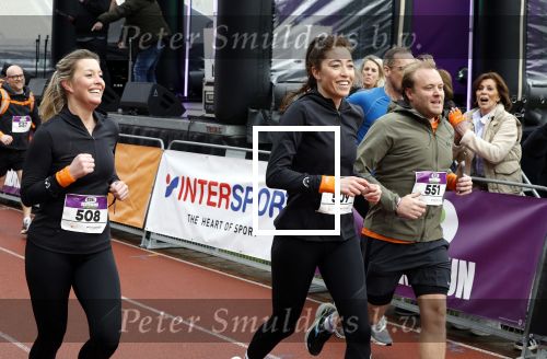 Amsterdam 16 maart 2024
Radio 538 run tbv het Prinses Maxima Centrum in het Olympisch stadion. Oa aanwezig 
Naomi v As en Marielle Smit