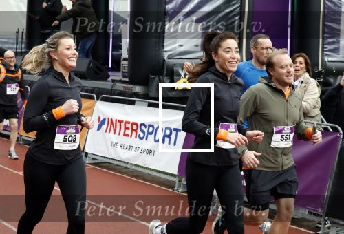 Amsterdam 16 maart 2024
Radio 538 run tbv het Prinses Maxima Centrum in het Olympisch stadion. Oa aanwezig 
Naomi v As en Marielle Smit