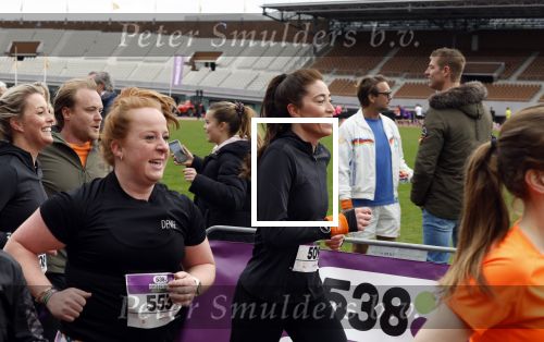 Amsterdam 16 maart 2024
Radio 538 run tbv het Prinses Maxima Centrum in het Olympisch stadion. Oa aanwezig 
Naomi v As en Marielle Smit