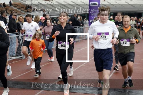 Amsterdam 16 maart 2024
Radio 538 run tbv het Prinses Maxima Centrum in het Olympisch stadion. Oa aanwezig 
Naomi v As en Marielle Smit