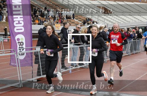 Amsterdam 16 maart 2024
Radio 538 run tbv het Prinses Maxima Centrum in het Olympisch stadion. Oa aanwezig 
Naomi v As en Marielle Smit
