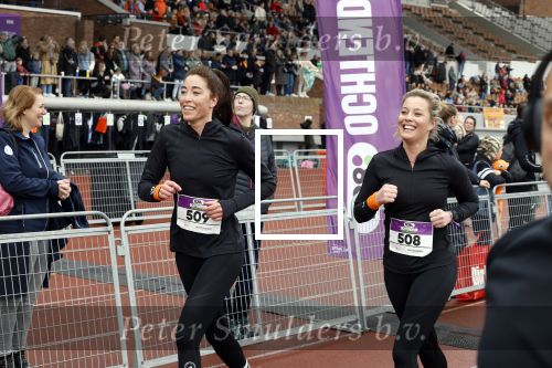 Amsterdam 16 maart 2024
Radio 538 run tbv het Prinses Maxima Centrum in het Olympisch stadion. Oa aanwezig 
Naomi v As en Marielle Smit