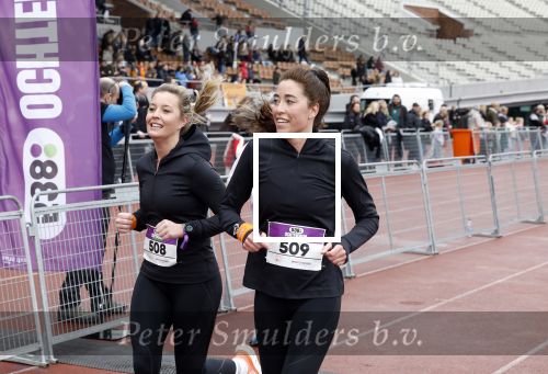 Amsterdam 16 maart 2024
Radio 538 run tbv het Prinses Maxima Centrum in het Olympisch stadion. Oa aanwezig 
Naomi v As en Marielle Smit