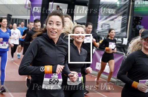 Amsterdam 16 maart 2024
Radio 538 run tbv het Prinses Maxima Centrum in het Olympisch stadion. Oa aanwezig 
Naomi v As en Marielle Smit