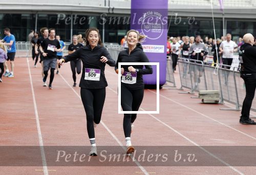 Amsterdam 16 maart 2024
Radio 538 run tbv het Prinses Maxima Centrum in het Olympisch stadion. Oa aanwezig 
Naomi v As en Marielle Smit