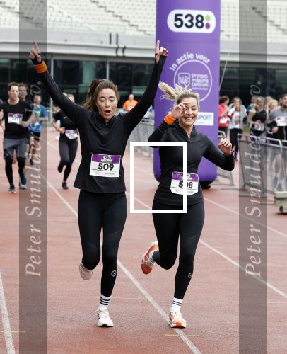 Amsterdam 16 maart 2024
Radio 538 run tbv het Prinses Maxima Centrum in het Olympisch stadion. Oa aanwezig 
Naomi v As en Marielle Smit