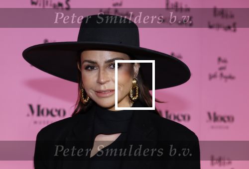Amsterdam 7 maart 2024
Opening expositie Robbie Williams in het Moco museum. Olcay Gulsen kwam met haar zus Dolshe