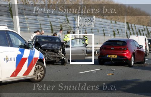 A1 Muiden 8 maart 2024
Ongeluk tussen meerdere autos op de A1