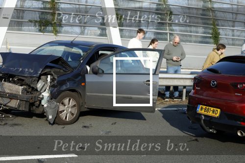 A1 Muiden 8 maart 2024
Ongeluk tussen meerdere autos op de A1