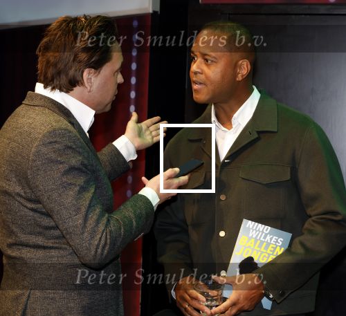 Amsterdam 27 maart 2024
Boekpresentatie Nino Wilkes in boom boom Chicago. Patrick Kluivert en Matthijs Albers