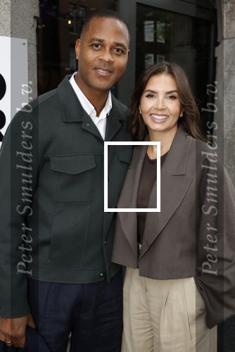 Amsterdam 27 maart 2024
Boekpresentatie Nino Wilkes in boom boom Chicago. Patrick Kluivert met Rossana Kluivert