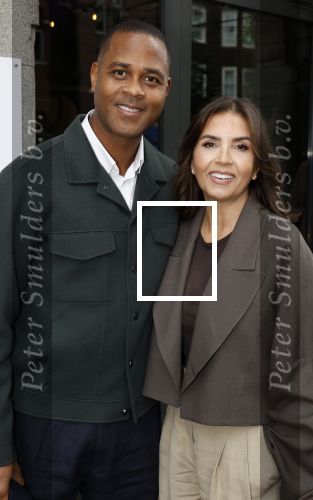 Amsterdam 27 maart 2024
Boekpresentatie Nino Wilkes in boom boom Chicago. Patrick Kluivert met Rossana Kluivert