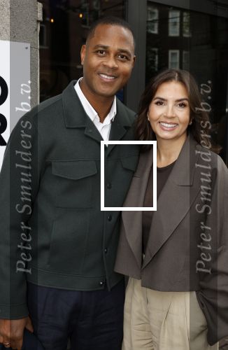 Amsterdam 27 maart 2024
Boekpresentatie Nino Wilkes in boom boom Chicago. Patrick Kluivert met Rossana Kluivert