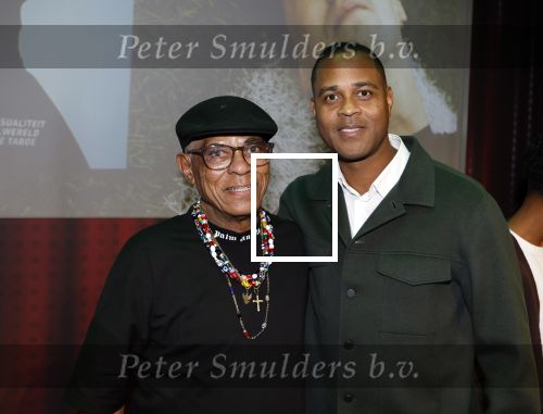 Amsterdam 27 maart 2024
Boekpresentatie Nino Wilkes in boom boom Chicago. Patrick Kluivert en zijn vader