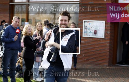 Badhoevedorp 15 maart 2024
Koning Willem Alexander en Koningin Maxima bij NL Doet in Badhoevedorp. Patrick v Katwijk