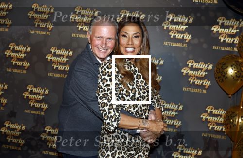 Amsterdam 22 maart 2024
Patty Brard gaat in 2025 een Panter party in het Ziggo dome geven voor haar 70e verjaardag. Patty met Emile Hartkamp