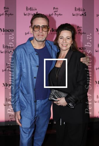 Amsterdam 7 maart 2024
Opening expositie Robbie Williams in het Moco museum. Prins Bernhard en zijn vrouw Prinses Annette