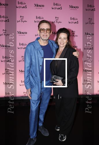 Amsterdam 7 maart 2024
Opening expositie Robbie Williams in het Moco museum. Prins Bernhard en zijn vrouw Prinses Annette