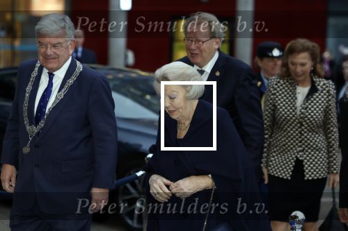 Den Haag 13 maart 2024
Uitreiking Prins Friso prijs op universiteit van Den Haag . Aanwezig burgemeester Jan v Zanen Prinses Beatrix Prinses Mabel en haar moeder.