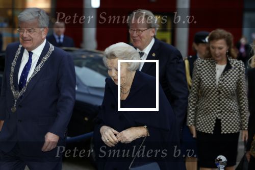 Den Haag 13 maart 2024
Uitreiking Prins Friso prijs op universiteit van Den Haag . Aanwezig burgemeester Jan v Zanen Prinses Beatrix Prinses Mabel en haar moeder.