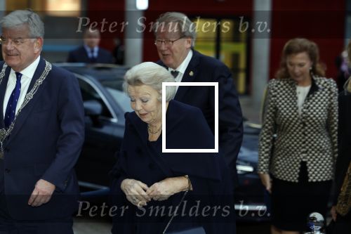 Den Haag 13 maart 2024
Uitreiking Prins Friso prijs op universiteit van Den Haag . Aanwezig burgemeester Jan v Zanen Prinses Beatrix Prinses Mabel en haar moeder.
