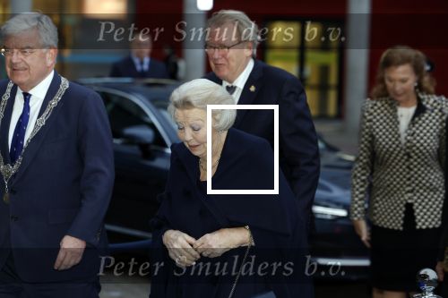 Den Haag 13 maart 2024
Uitreiking Prins Friso prijs op universiteit van Den Haag . Aanwezig burgemeester Jan v Zanen Prinses Beatrix Prinses Mabel en haar moeder.