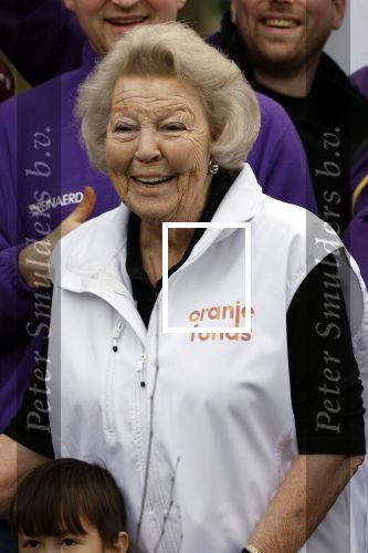 Utrecht 15 maart 2024
 Prinses Beatrix doet vrijwilligerswerk in een stadsboerderij tijdens de twintigste editie van NLdoet, de grootste vrijwilligersactie van Nederland