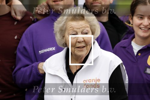 Utrecht 15 maart 2024
 Prinses Beatrix doet vrijwilligerswerk in een stadsboerderij tijdens de twintigste editie van NLdoet, de grootste vrijwilligersactie van Nederland
