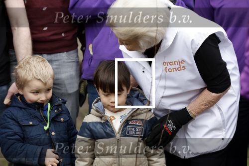 Utrecht 15 maart 2024
 Prinses Beatrix doet vrijwilligerswerk in een stadsboerderij tijdens de twintigste editie van NLdoet, de grootste vrijwilligersactie van Nederland