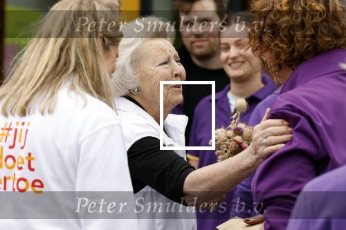 Utrecht 15 maart 2024
 Prinses Beatrix doet vrijwilligerswerk in een stadsboerderij tijdens de twintigste editie van NLdoet, de grootste vrijwilligersactie van Nederland
