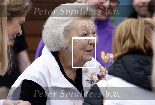 Utrecht 15 maart 2024
 Prinses Beatrix doet vrijwilligerswerk in een stadsboerderij tijdens de twintigste editie van NLdoet, de grootste vrijwilligersactie van Nederland